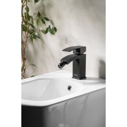 Sapho Ginko bateria bidetowa stojąca czarny mat 1101-03B