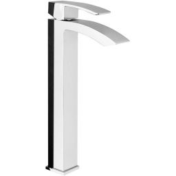 Sapho Ginko bateria umywalkowa stojąca wysoka chrom 1101-04