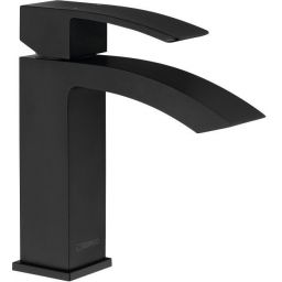 Sapho Ginko bateria umywalkowa stojąca czarny mat 1101-06B