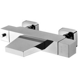Sapho Latus bateria wannowo-prysznicowa ścienna termostatyczna chrom 1102-23