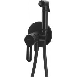 Sapho bateria bidetowa podtynkowa czarny mat 1103-15