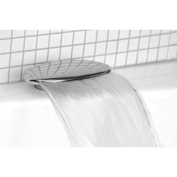 Sapho wylewka na brzeg wanny kaskadowa chrom 48B100