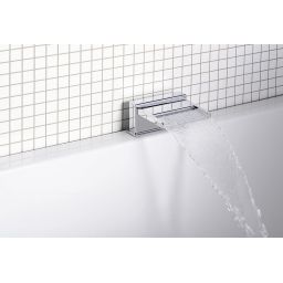 Sapho wylewka na brzeg wanny kaskadowa chrom 5107