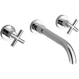 Sapho Axia bateria umywalkowa podtynkowa chrom 552AXIA