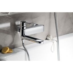 Sapho Rhapsody bateria wannowo-prysznicowa ścienna chrom 5586