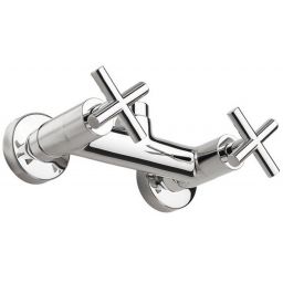 Sapho Axia bateria prysznicowa ścienna chrom 586R