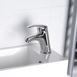 Sapho bateria umywalkowa ze słuchawką typu Bidetta chrom 1209-05