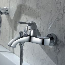 Sapho Dreamart bateria wannowo-prysznicowa ścienna chrom DA010