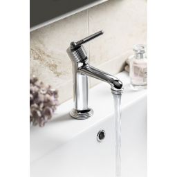 Sapho Bebe bateria umywalkowa stojąca chrom BB002