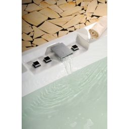 Sapho wylewka wannowa stojąca chrom BD31451