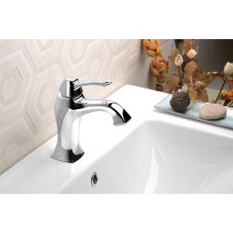 Sapho Dreamart bateria umywalkowa stojąca chrom DA002