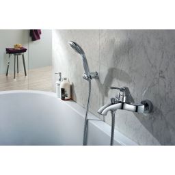 Sapho Dreamart bateria wannowo-prysznicowa ścienna chrom DA010