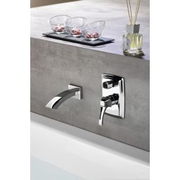 Sapho Dreamart bateria wannowo-prysznicowa podtynkowa chrom DA042