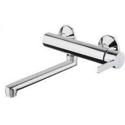 Sapho Espada bateria kuchenna ścienna chrom ES15