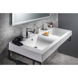 Sapho Forata bateria umywalkowa stojąca chrom FT002