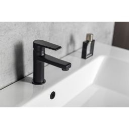 Sapho Kai bateria umywalkowa stojąca czarny mat KA02/15