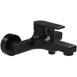 Sapho Kai bateria wannowo-prysznicowa ścienna czarny mat KA10/15