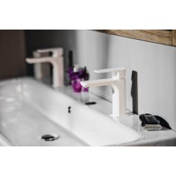 Sapho Spy bateria umywalkowa stojąca biały mat PY02/14