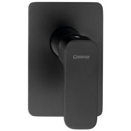 Sapho Spy bateria prysznicowa podtynkowa kompletna czarny mat PY41/15