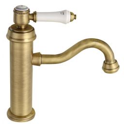 Sapho Vienna bateria umywalkowa stojąca brąz VO002BR