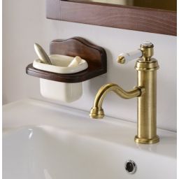 Sapho Vienna bateria umywalkowa stojąca brąz VO002BR