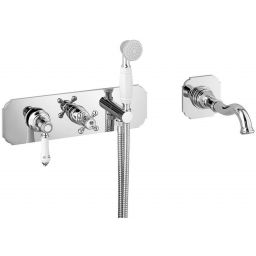 Sapho Vienna bateria wannowo-prysznicowa podtynkowa chrom VO243