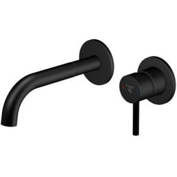 Steinberg 100 bateria umywalkowa podtynkowa czarny mat 10018143S