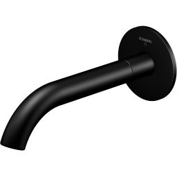 Steinberg 100 wylewka do baterii ścienna czarny mat 1002310S