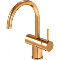 Steinberg 100 bateria umywalkowa stojąca różowe złoto 1001500RG