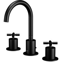 Steinberg 250 bateria umywalkowa 3-otworowa czarny mat 2502000S