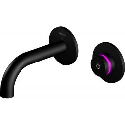 Steinberg 390 bateria umywalkowa podtynkowa elektroniczna czarny mat 3901810S