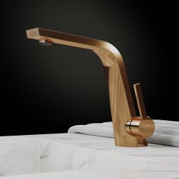 Steinberg 260 bateria umywalkowa stojąca różowe złoto 26010001RG