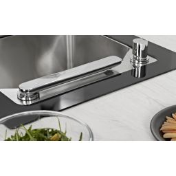 Teka FO 985 bateria kuchenna stojąca podokienna chrom 629850200