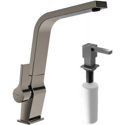 Zestaw Teka ICC bateria kuchenna stojąca tytan z dozownikiem do płynów (116030005, 115890045)