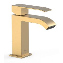 Tres Cuadro-Tres bateria umywalkowa stojąca złoto mat 24-K 00610101OM