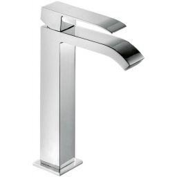 Tres Cuadro-Tres bateria umywalkowa stojąca wysoka chrom 006.610.01