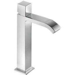 Tres Cuadro-Tres bateria umywalkowa stojąca wysoka chrom 006.610.02