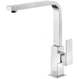 Tres Cuadro-Tres bateria umywalkowa stojąca chrom 1.06.604