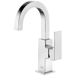 Tres Cuadro-Tres bateria umywalkowa stojąca chrom 1.06.605