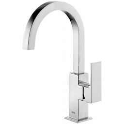 Tres Cuadro-Tres bateria umywalkowa stojąca chrom 1.06.606