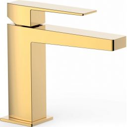 Tres Slim Exclusive bateria umywalkowa stojąca złoty połysk 202.103.01.OR