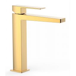 Tres Slim Exclusive bateria umywalkowa stojąca złoty połysk 202.103.03.OR