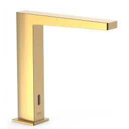 Tres Slim Exclusive bateria umywalkowa stojąca elektroniczna złoty połysk 20261310OR