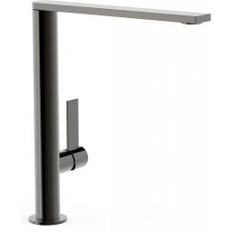 Tres Project bateria umywalkowa stojąca wysoka czarna 211.405.01.KM