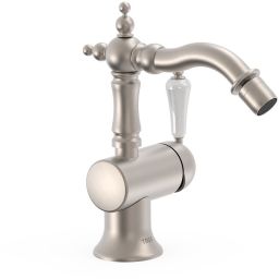 Tres Clasic bateria bidetowa stojąca stal 24222001AC