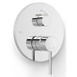 Tres Selection bateria wannowo-prysznicowa podtynkowa chrom 26228110