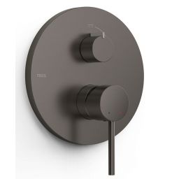 Tres Selection bateria wannowo-prysznicowa podtynkowa grafitowa 26228110GR
