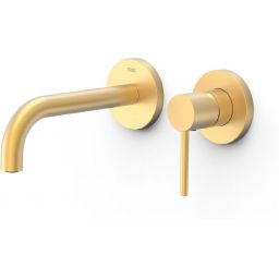 Tres Exclusive bateria umywalkowa podtynkowa złot mat 26230021OM