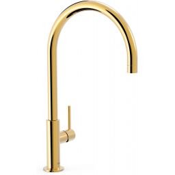 Tres Study-Tres bateria umywalkowa stojąca wysoka złota 26290401OR