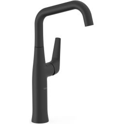 Tres Fuji bateria umywalkowa stojąca wysoka czarny mat 28164701NM